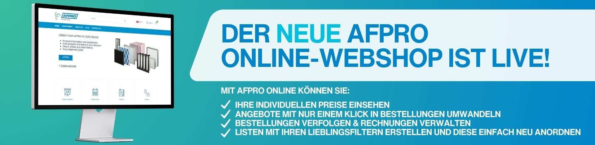 APMR austauschbarer Panelfilter